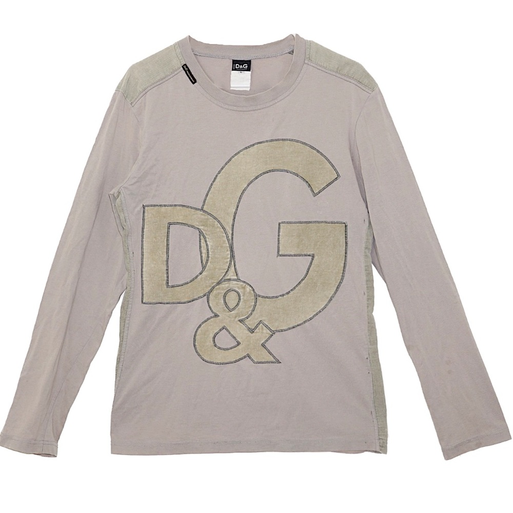 DOLCE & GABBANA D&G Logo Long Sleeve Jersey